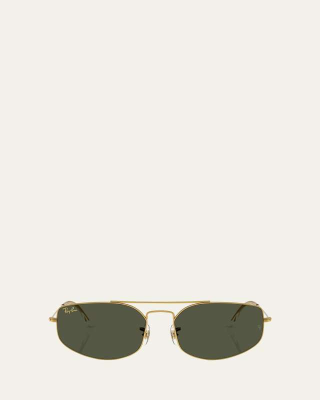 RB3845 Irregular Shaped Metal Sunglasses